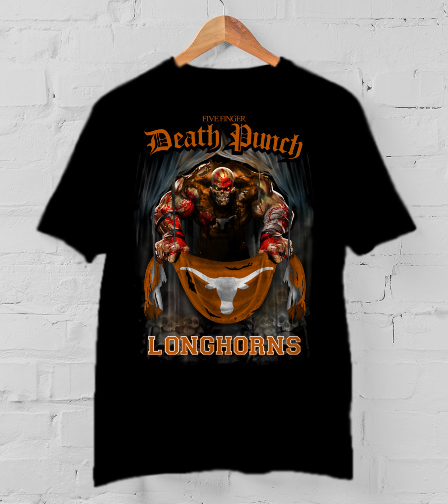 Five Finger Death Punch Longhorns T-Shirt