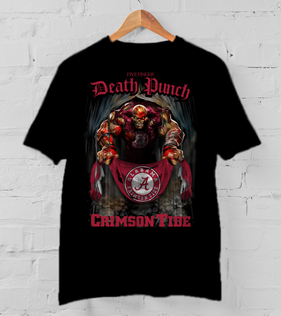 Five Finger Death Punch Alabama Crimson Tide T-Shirt