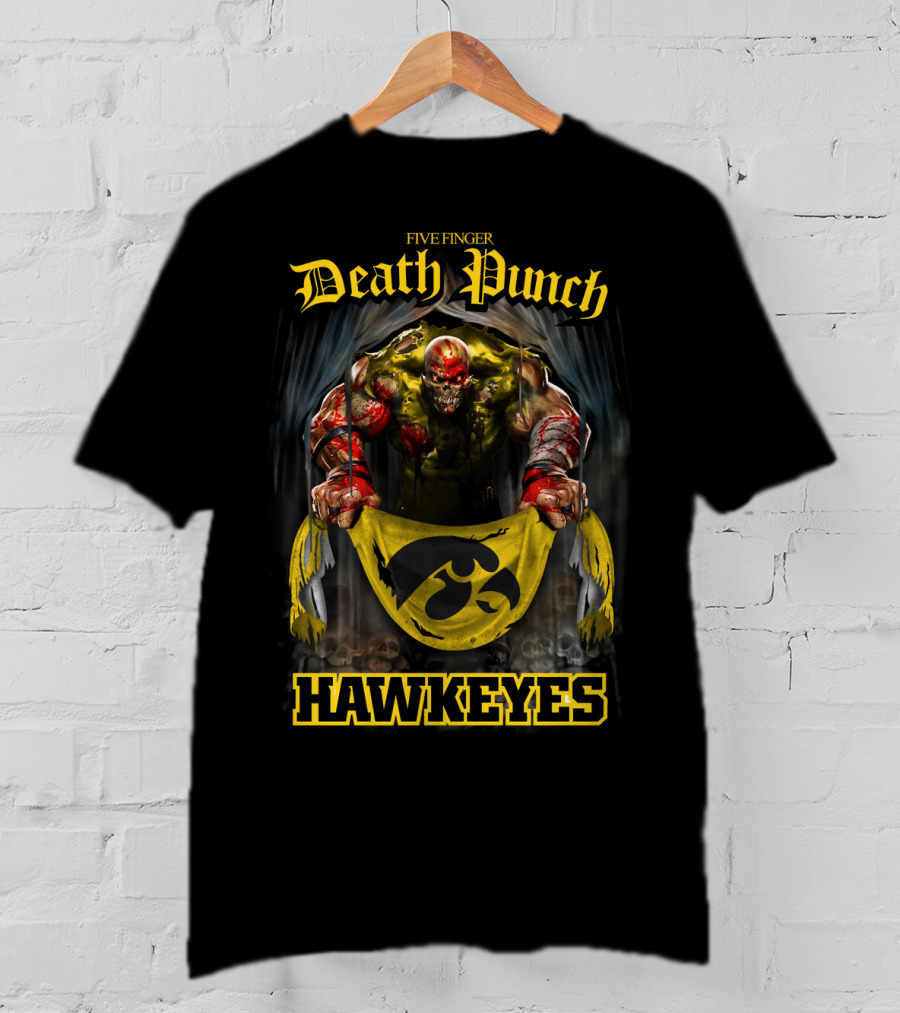 Five Finger Death Punch Iowa Hawkeyes T-Shirt
