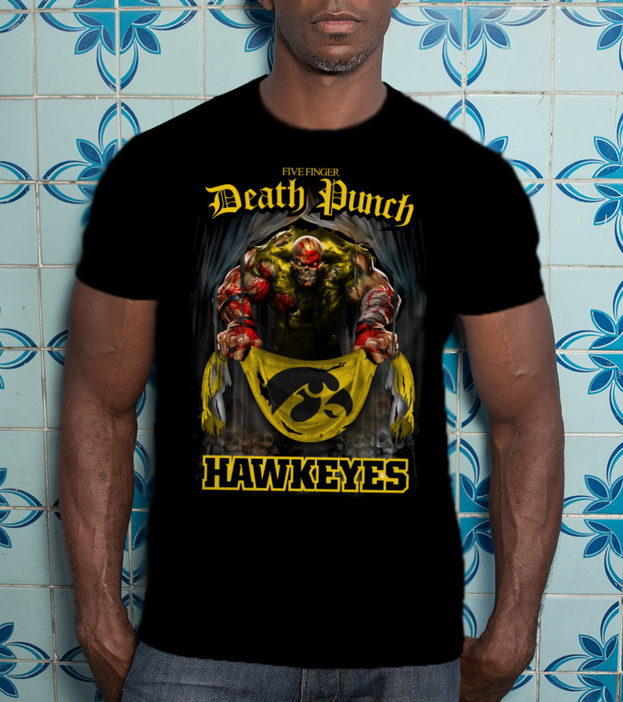 Five Finger Death Punch Iowa Hawkeyes T-Shirt
