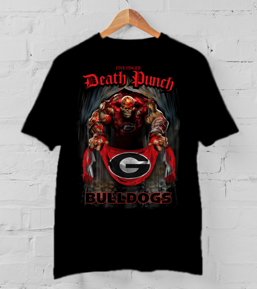 Five Finger Death Punch Georgia Bulldogs T-Shirt