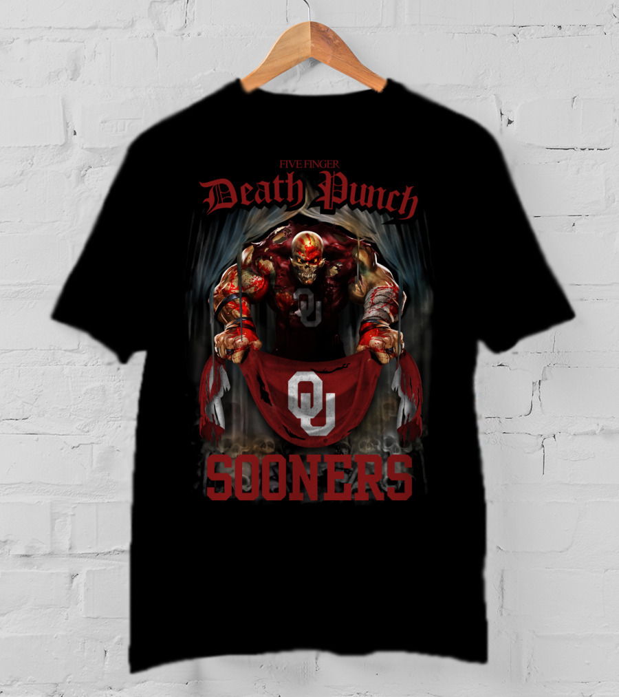 Five Finger Death Punch Oklahoma Sooners OU T-Shirt