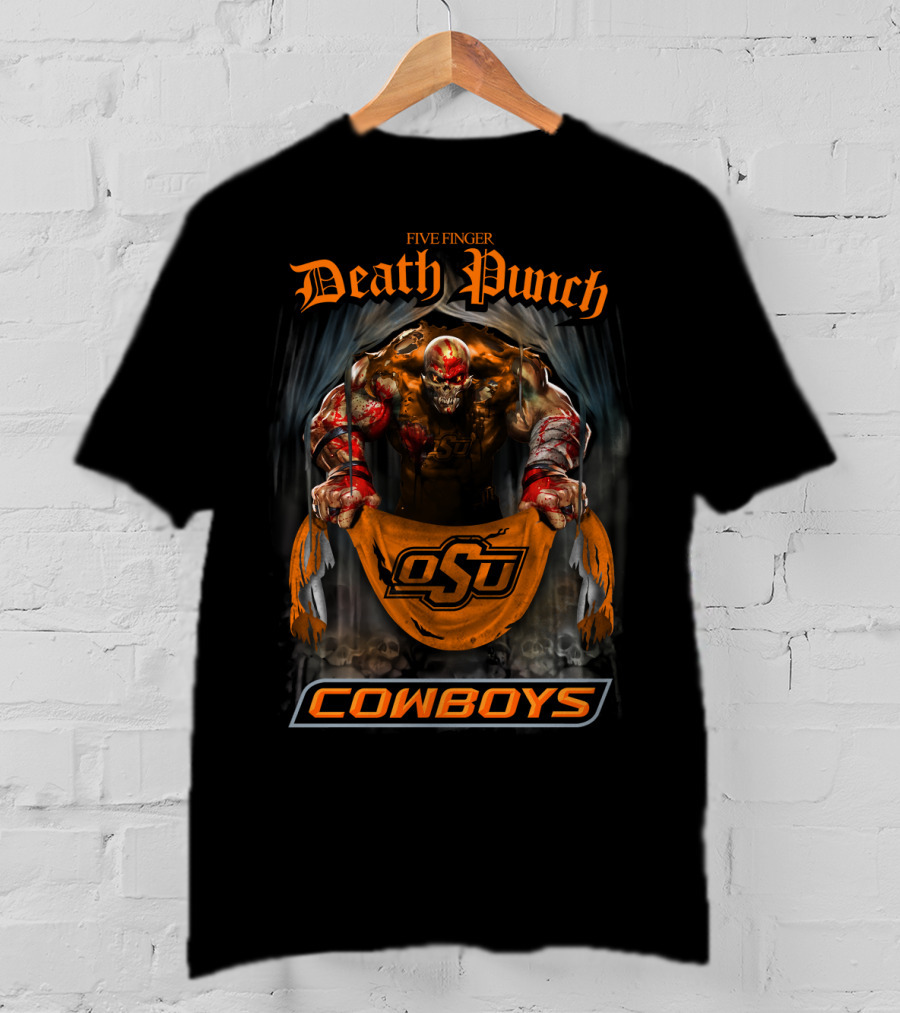 Five Finger Death Punch OSU Cowboys T-Shirt