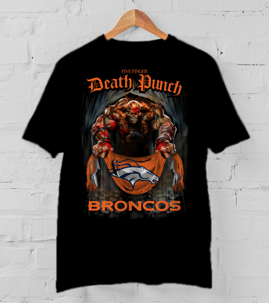 Five Finger Death Punch Broncos T-Shirt
