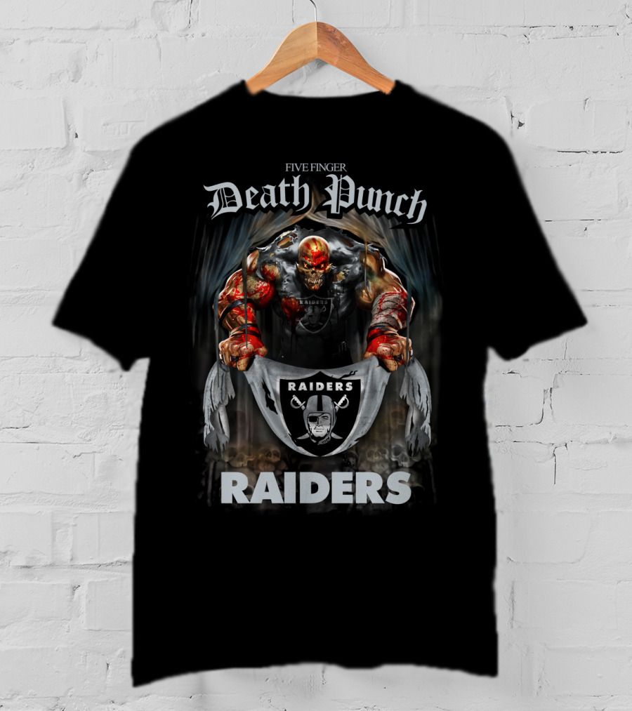 Five Finger Death Punch Oakland Raiders T-Shirt