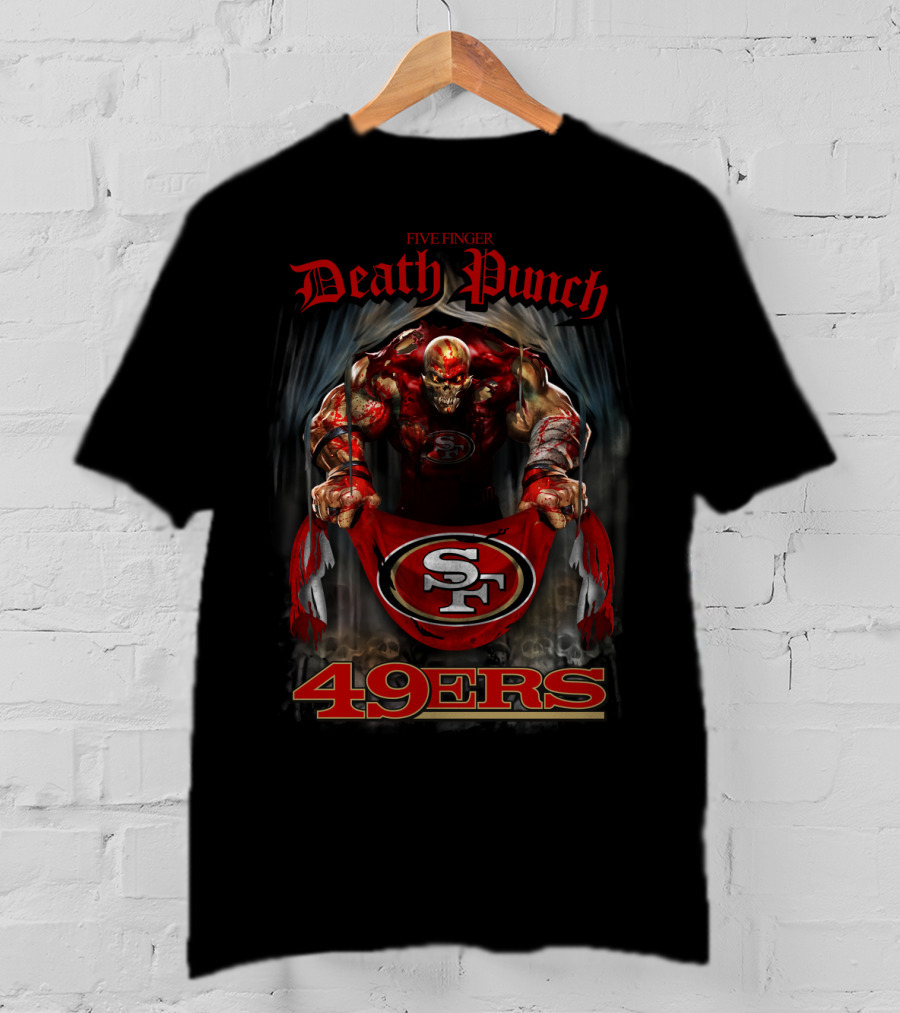 Five Finger Death Punch San Francisco 49ers T-Shirt