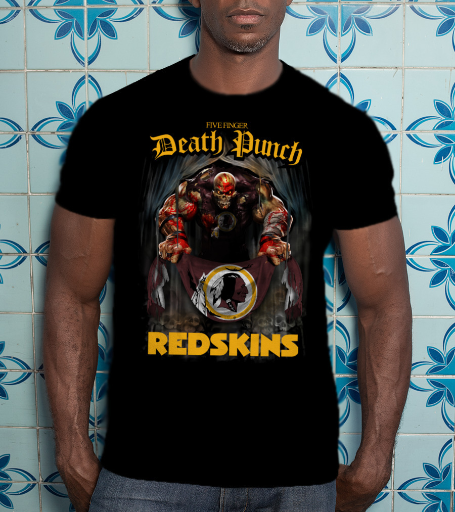 Five Finger Death Punch Redskins T-Shirt