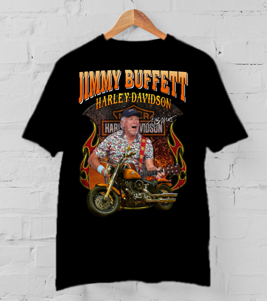 Jimmy Buffett Harley Davidson T-Shirt
