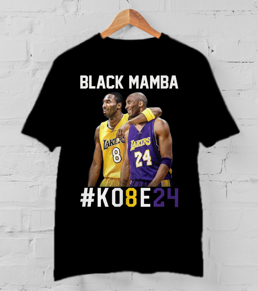 BLACK MAMBA LAKERS KOBE 8 24 T-Shirt