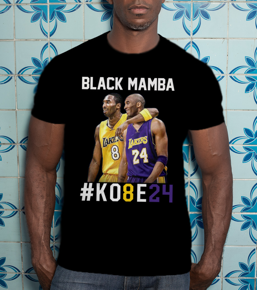 BLACK MAMBA LAKERS KOBE 8 24 T-Shirt