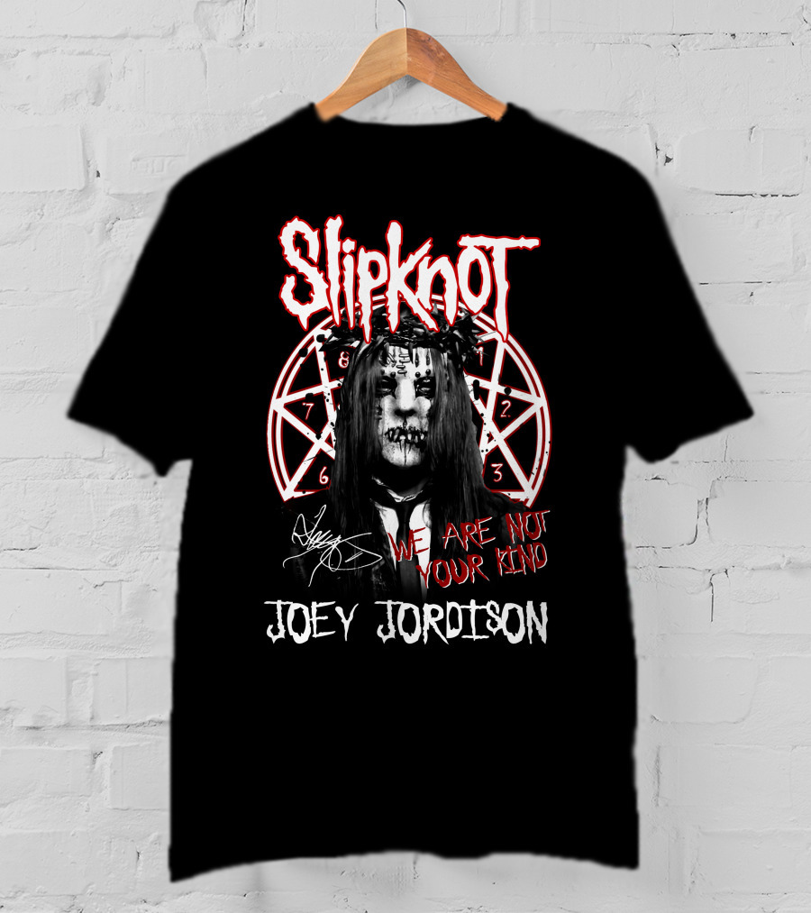 Slipknot We Are Not Your Kind Joey Jordison T-Shirt