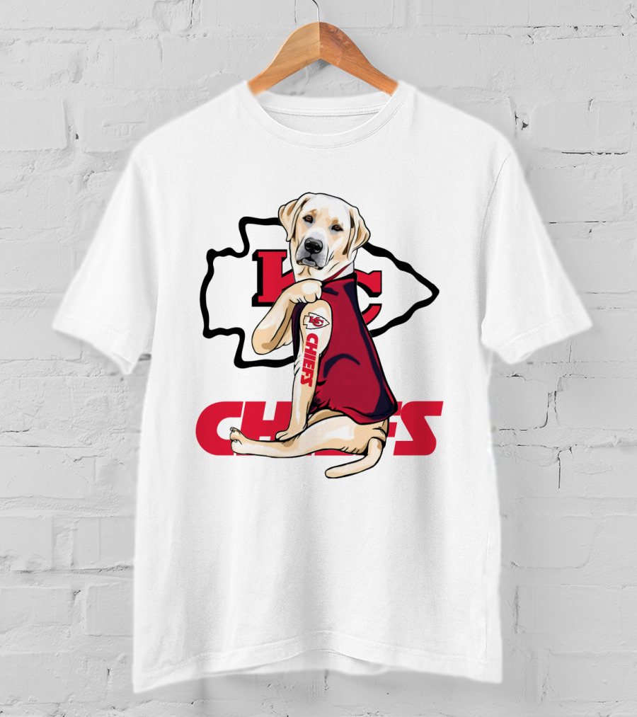 KC Chiefs Labrador Chiefs T-Shirt