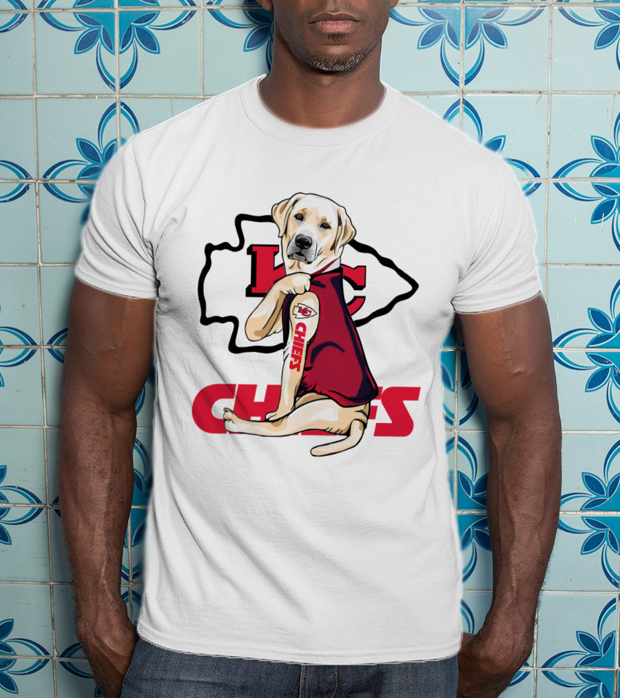 KC Chiefs Labrador Chiefs T-Shirt