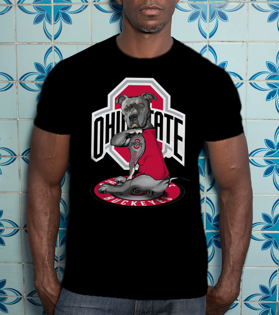 Ohio State Buckeyes Pitbull T-Shirt
