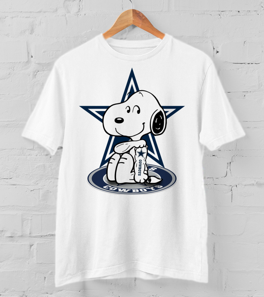 Snoopy Dallas Cowboys Star T-Shirt