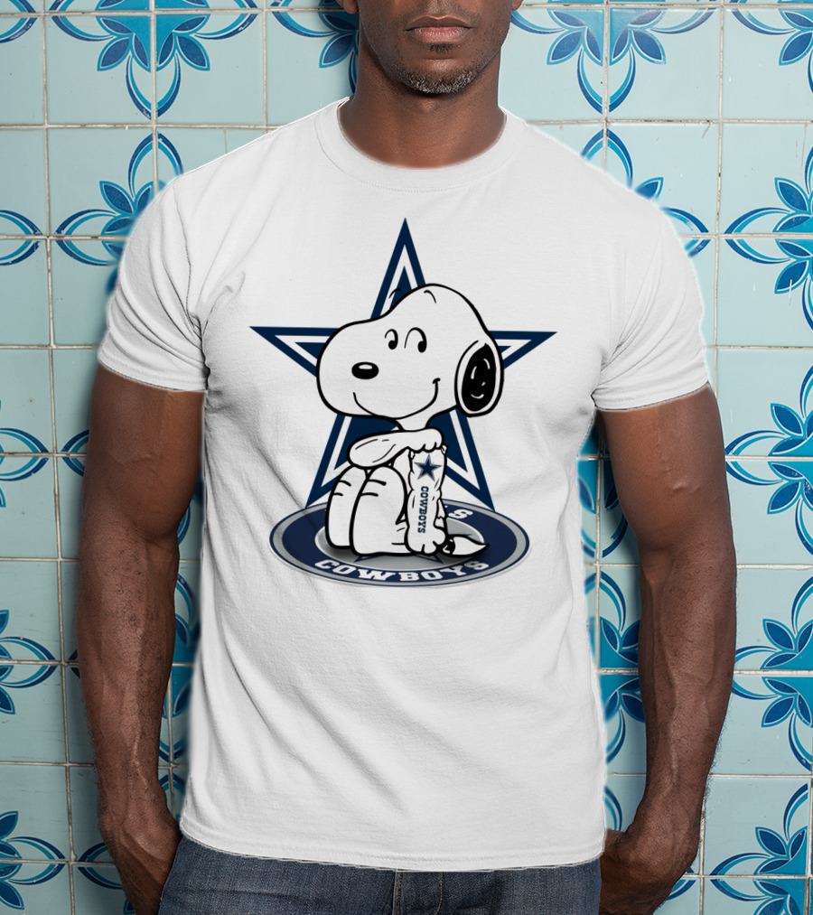 Snoopy Dallas Cowboys Star T-Shirt