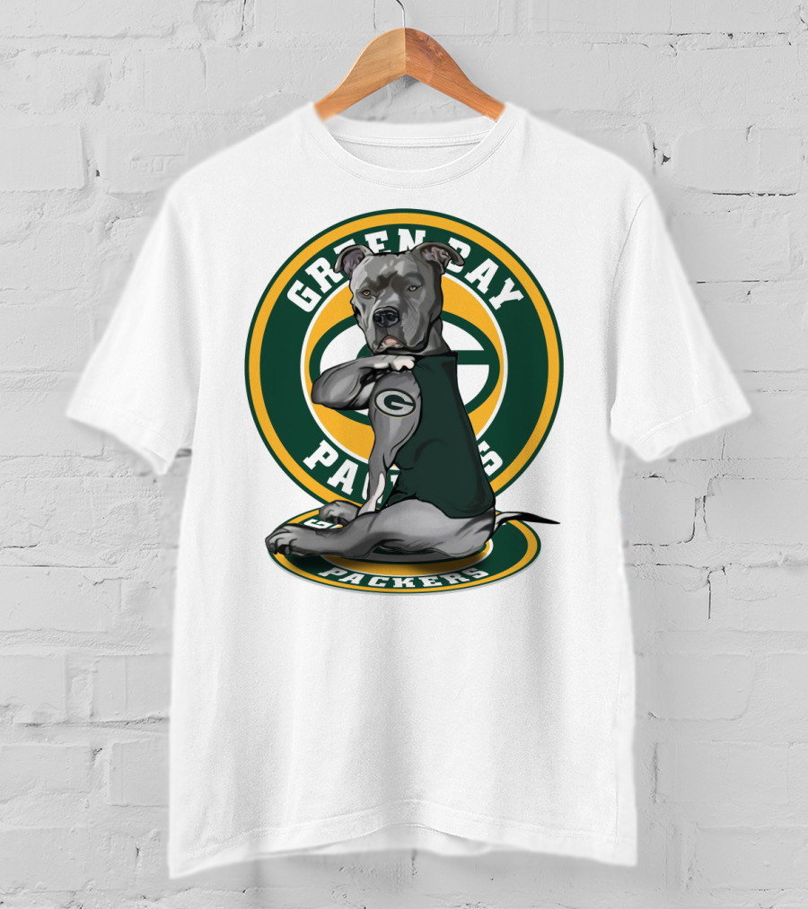 Green Bay Packers Pitbull T-Shirt