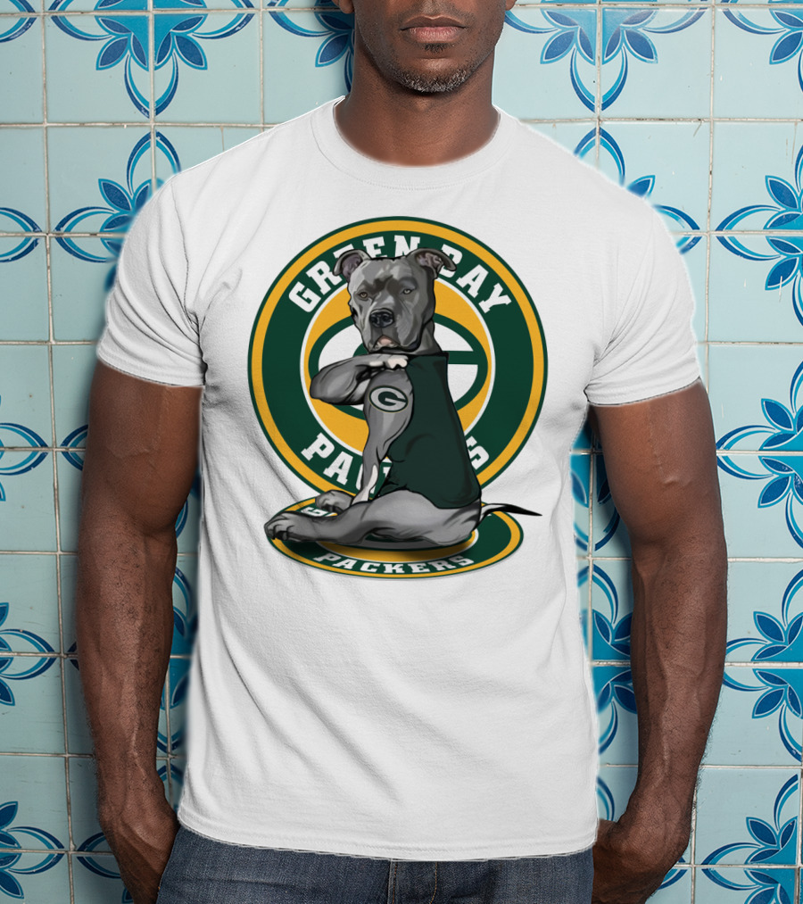 Green Bay Packers Pitbull T-Shirt