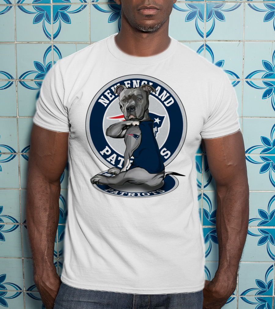 New England Patriots Pitbull T-Shirt