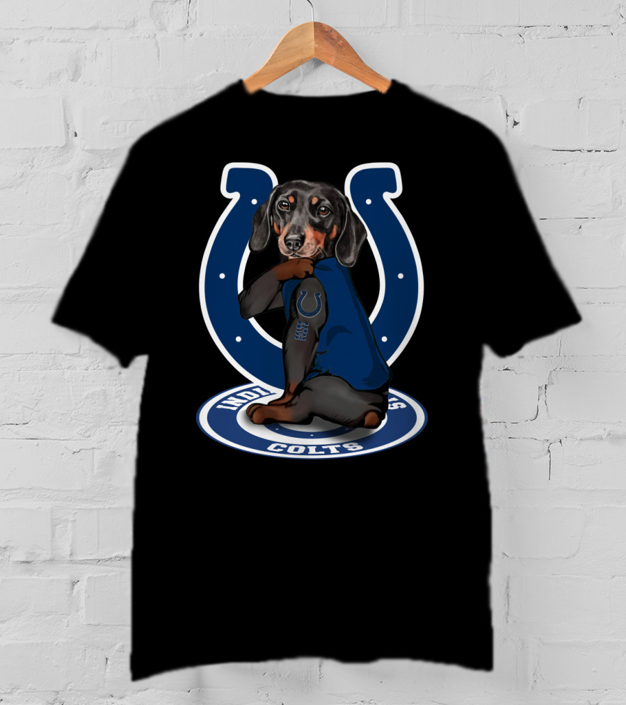Indianapolis Colts Dachshunds Fan T-Shirt