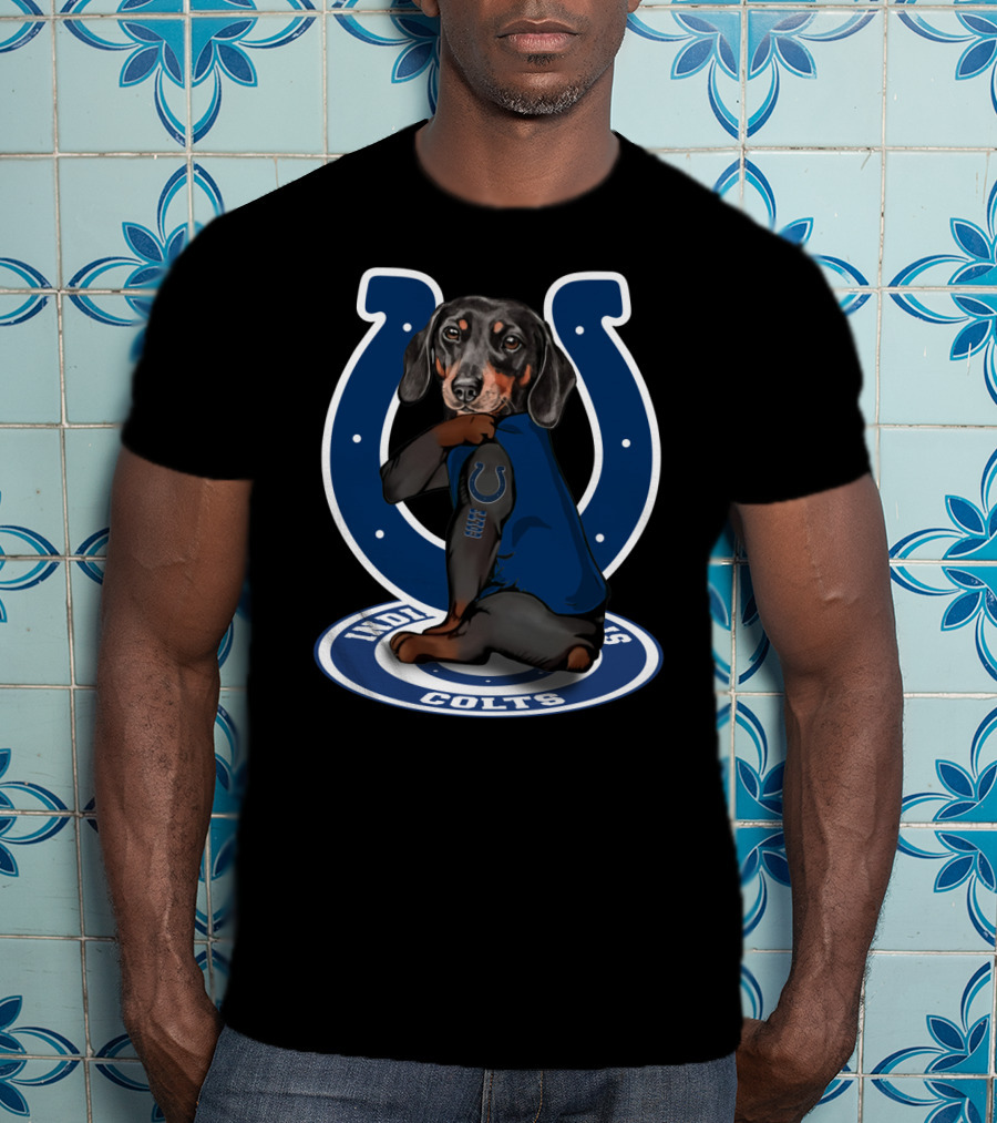 Indianapolis Colts Dachshunds Fan T-Shirt