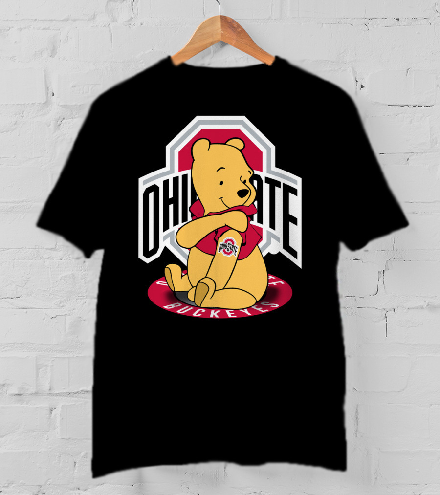 Ohio State Pooh Bear Buckeyes T-Shirt