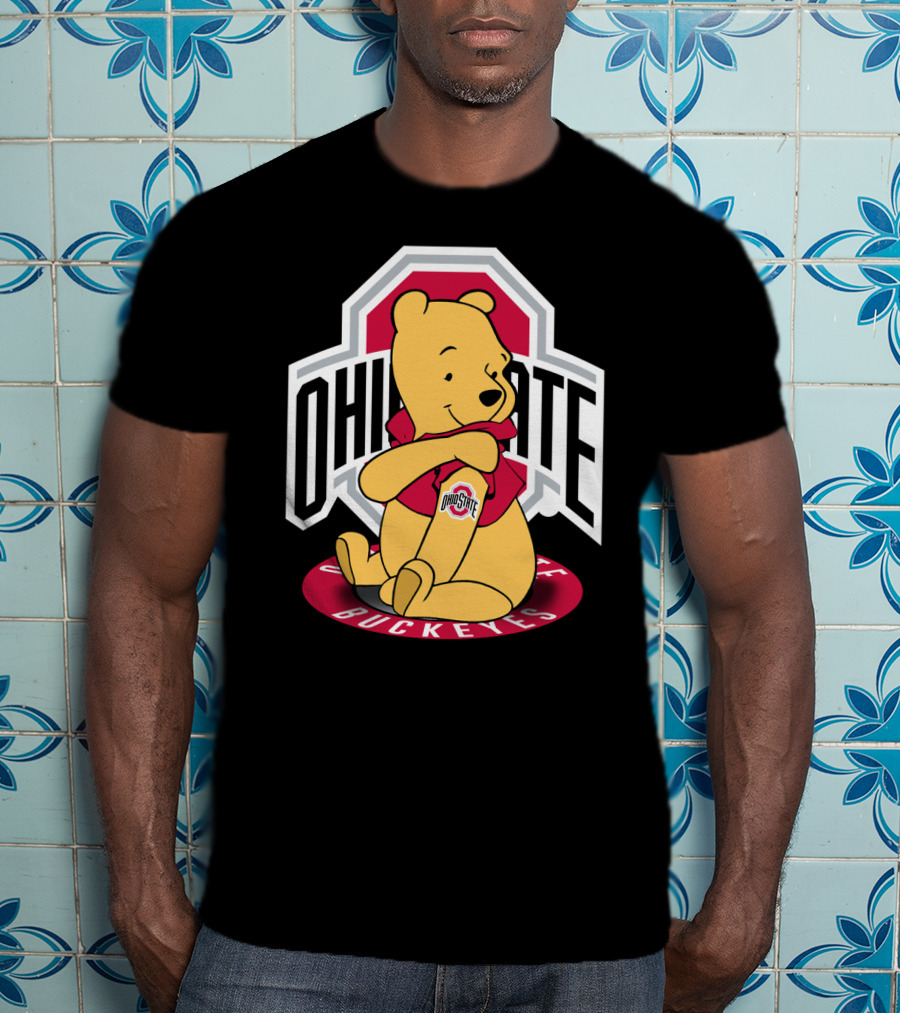 Ohio State Pooh Bear Buckeyes T-Shirt