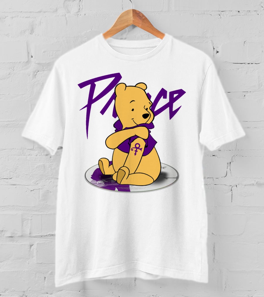 Pooh Prince Purple Symbol Icon Ultimate T-Shirt