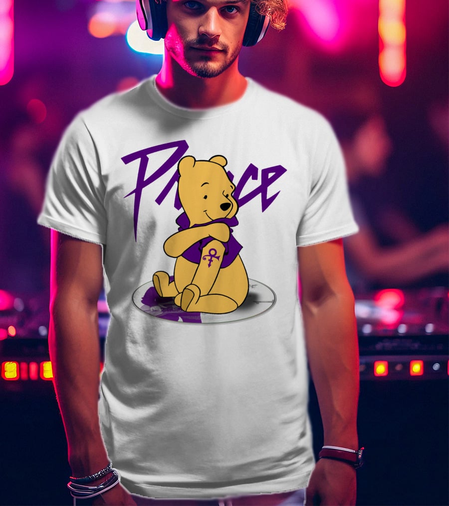 Pooh Prince Purple Symbol Icon Ultimate T-Shirt