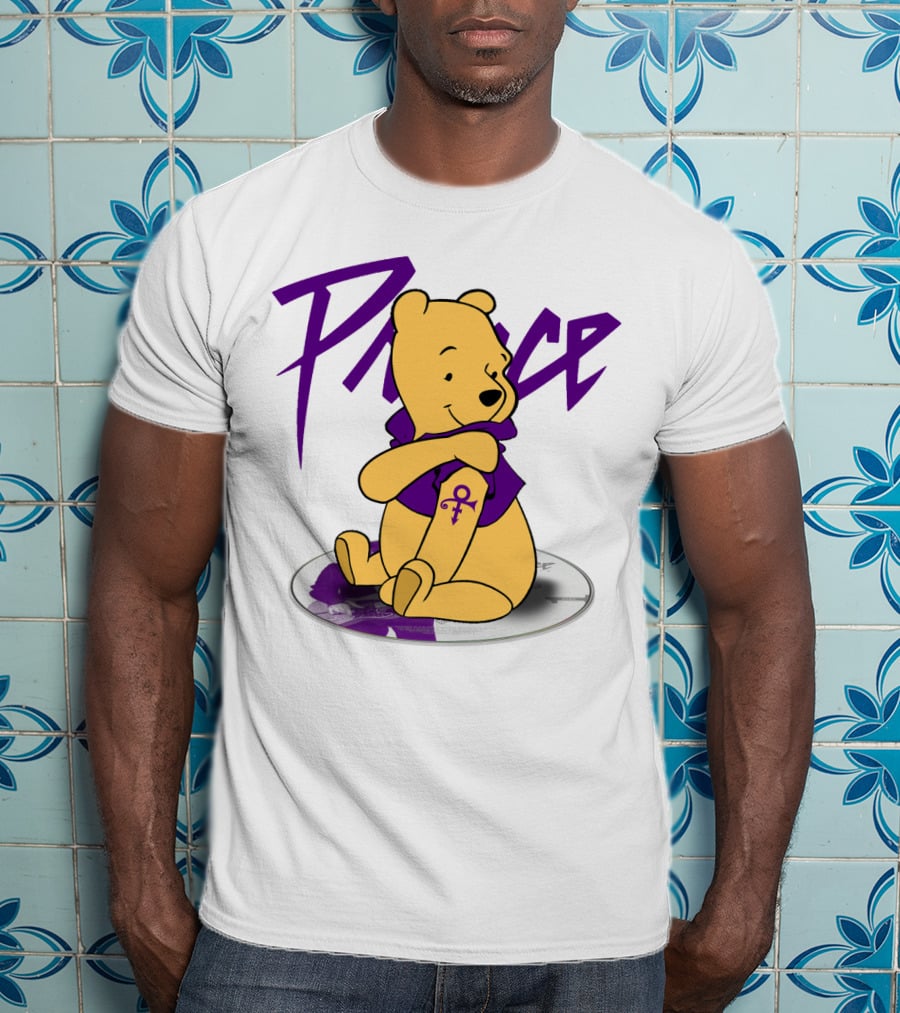 Pooh Prince Purple Symbol Icon Ultimate T-Shirt