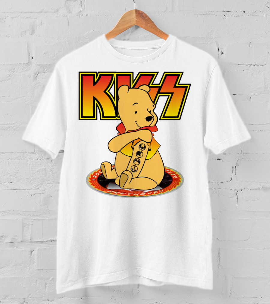 KISS Pooh Beethoven Band T-Shirt