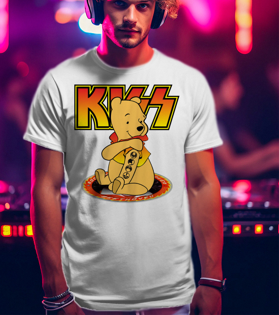 KISS Pooh Beethoven Band T-Shirt