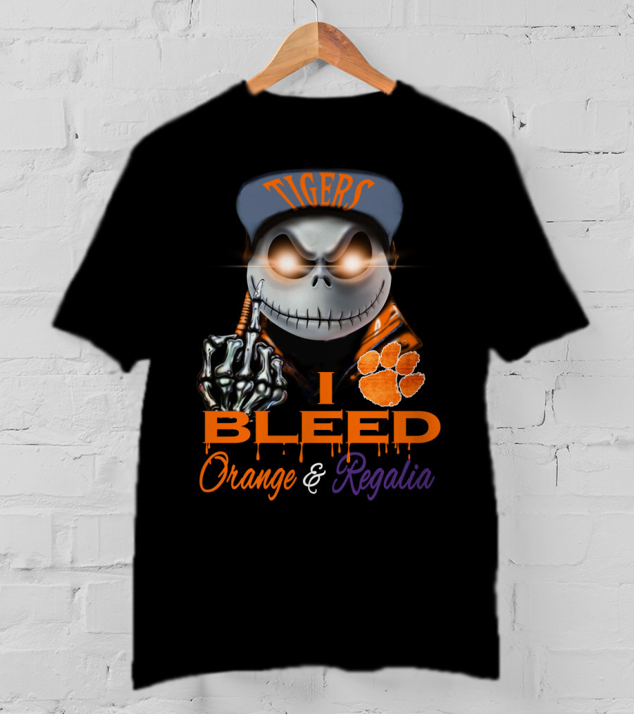 Tigers I Bleed Orange & Regalia T-Shirt