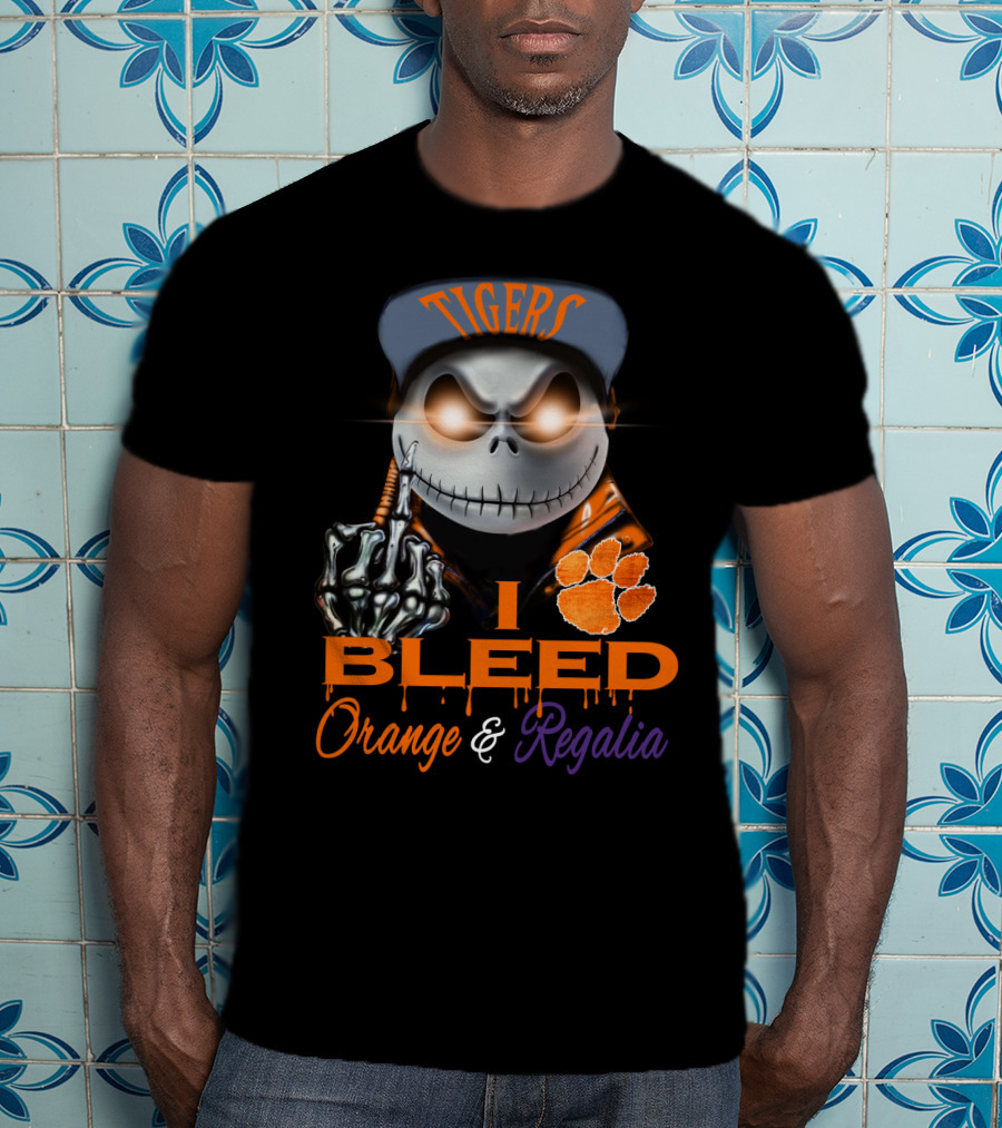 Tigers I Bleed Orange & Regalia T-Shirt