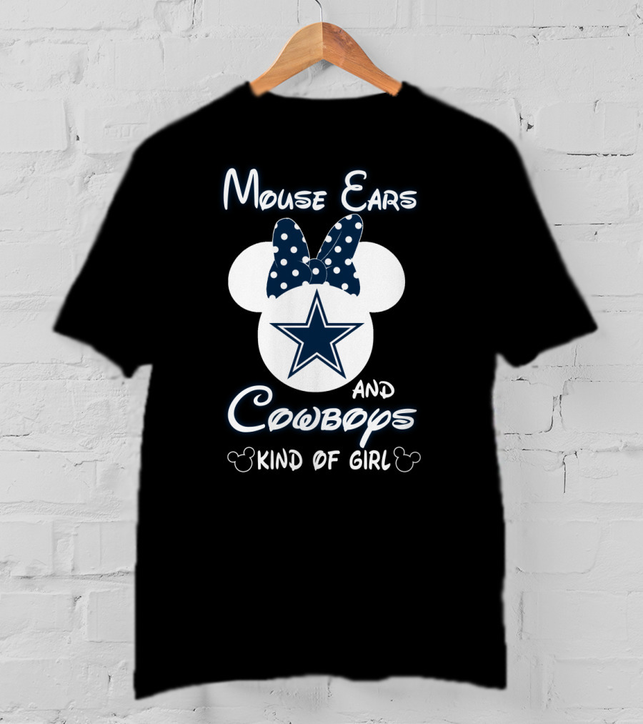 Mouse Ears And Cowboys Kind Of Girl T-Shirt