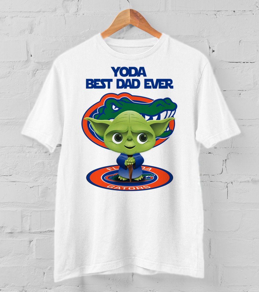 Yoda Best Dad Ever Florida Gators T-Shirt