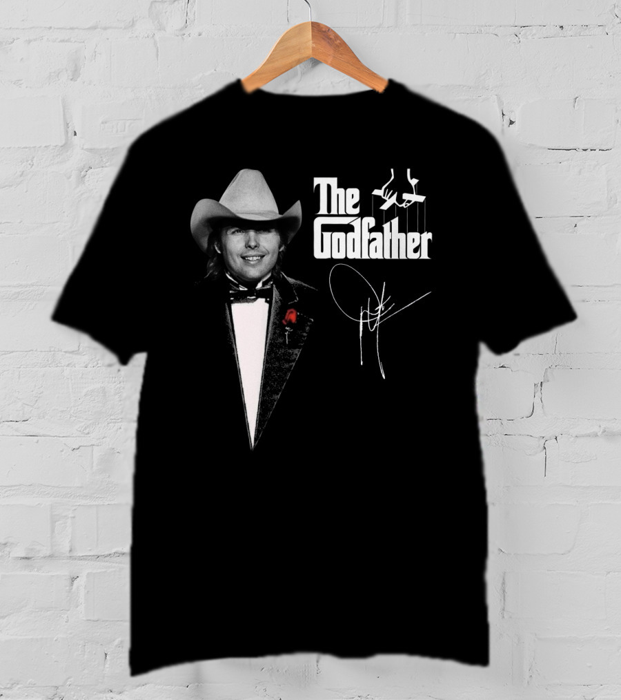 The Godfather Dwight Yoakam Signature Black Tuxedo Cowboy Hat T-Shirt