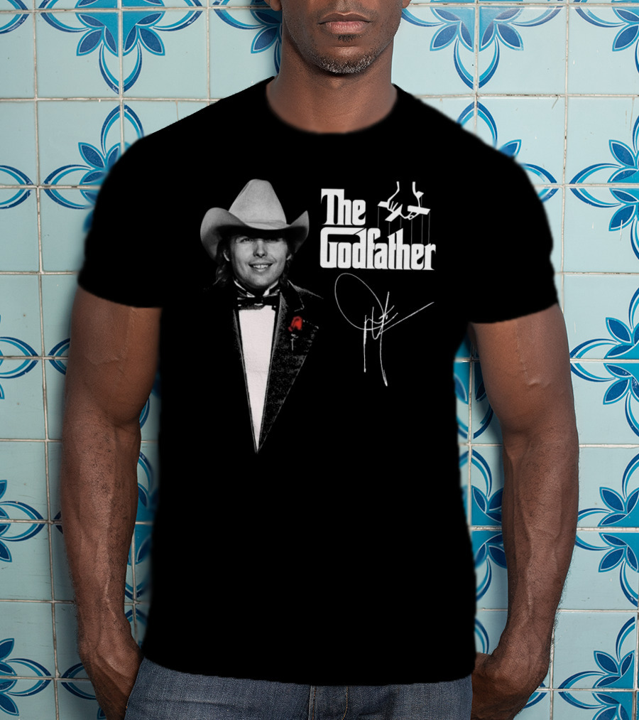 The Godfather Dwight Yoakam Signature Black Tuxedo Cowboy Hat T-Shirt