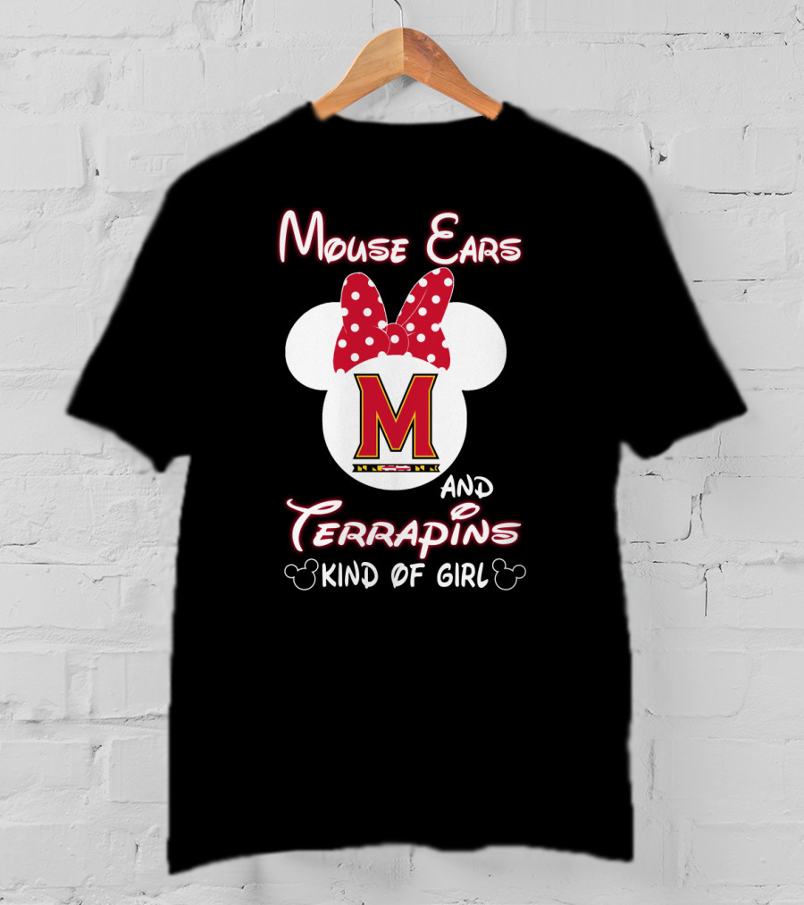 Mouse Ears Terrapins Kind Of Girl T-Shirt