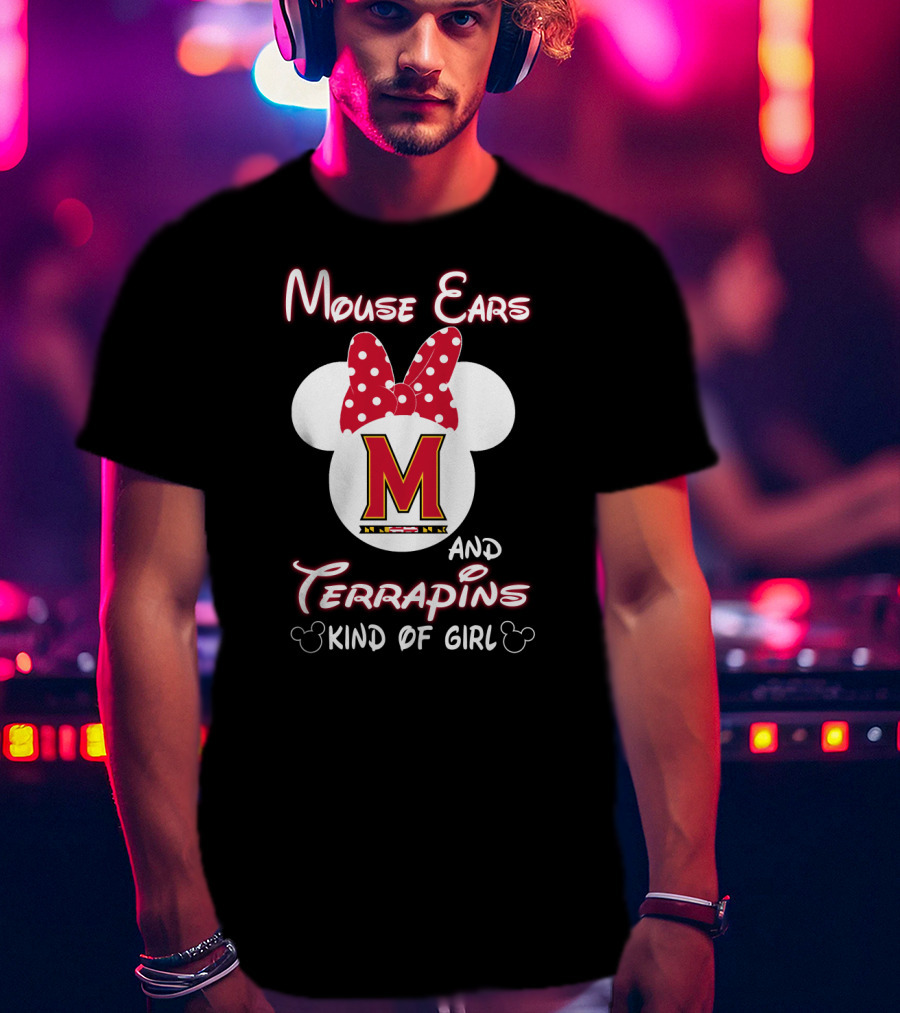 Mouse Ears Terrapins Kind Of Girl T-Shirt