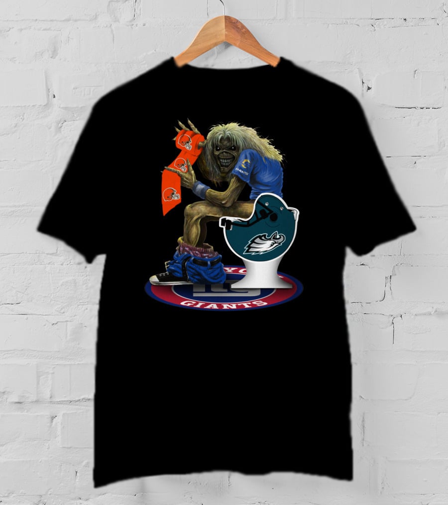 Eddie Giants Browns Eagles Nfl Rivalry T-Shirt