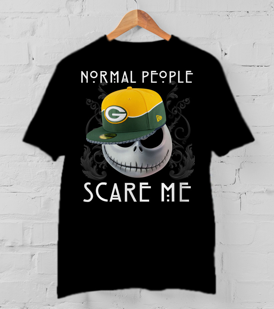 NORMAL PEOPLE SCARE ME Packers T-Shirt