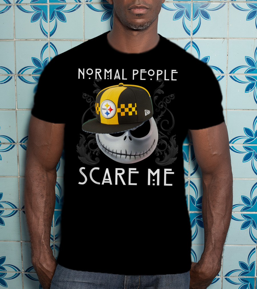 Normal People Scare Me Steelers T-Shirt