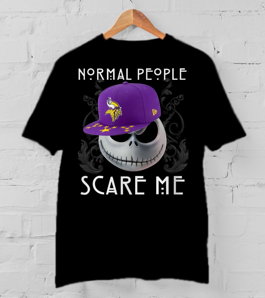 Normal People Scare ME Jack Vikings T-Shirt