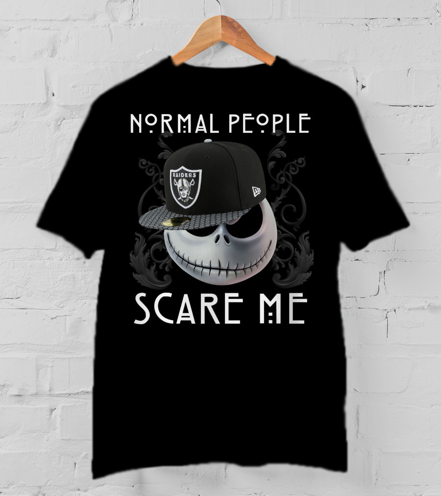 Normal People Scare Me Raiders Jack T-Shirt