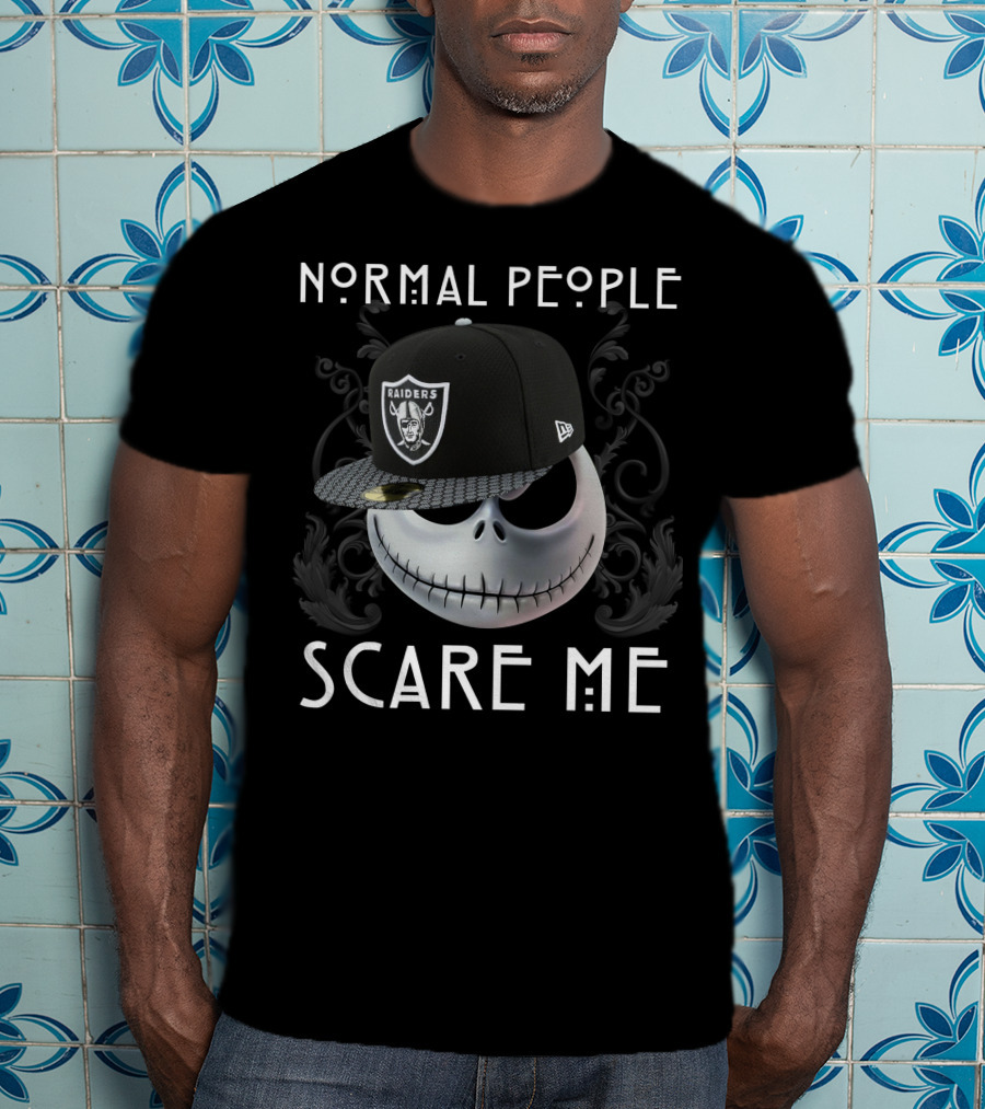 Normal People Scare Me Raiders Jack T-Shirt