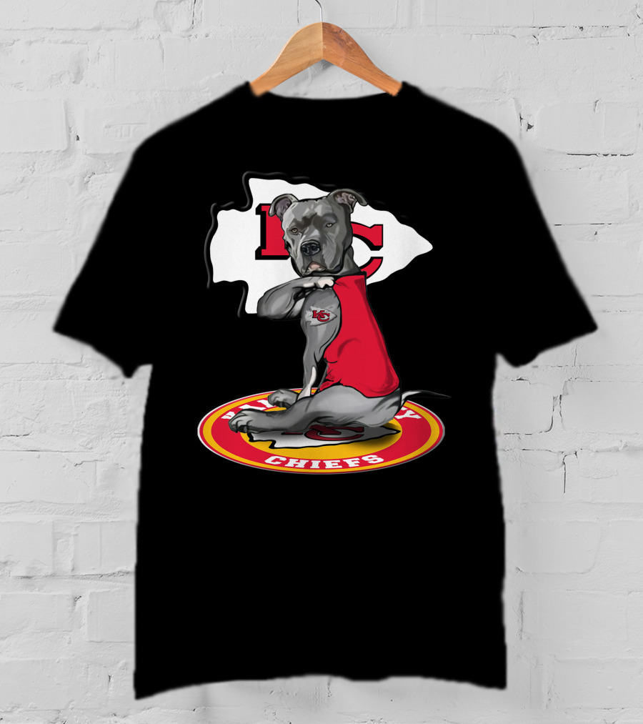 Kansas City Chiefs Dog Mascot KC Iconic T-Shirt