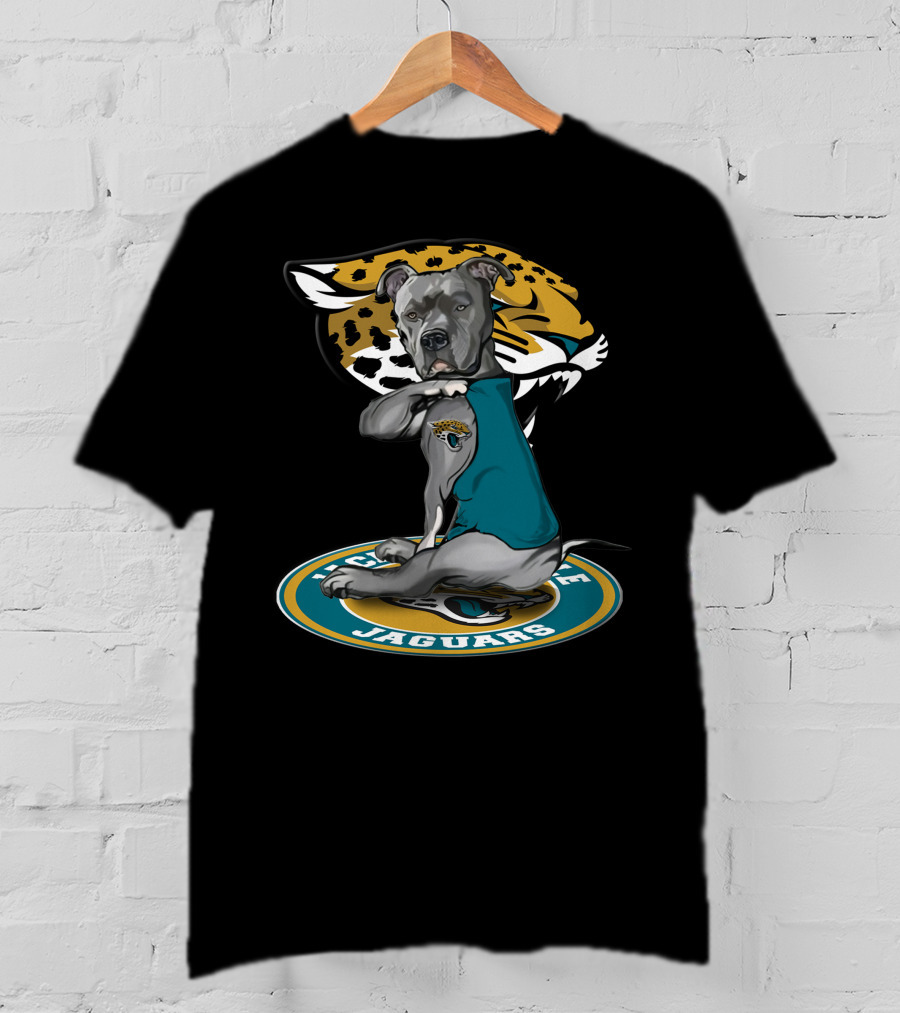 15 Jacksonville Jaguars Dog Fan With Team T-Shirt