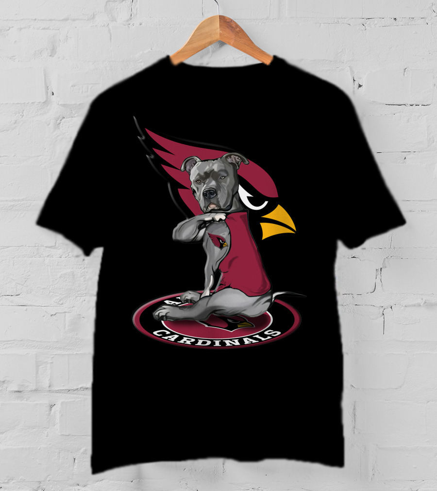 Arizona Cardinals Bulldog Team Spirit T-Shirt