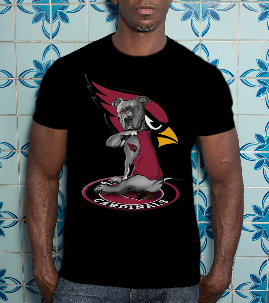 Arizona Cardinals Bulldog Team Spirit T-Shirt